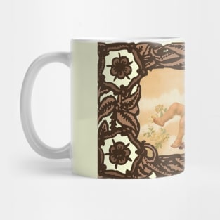 Cupid angel resting Mug